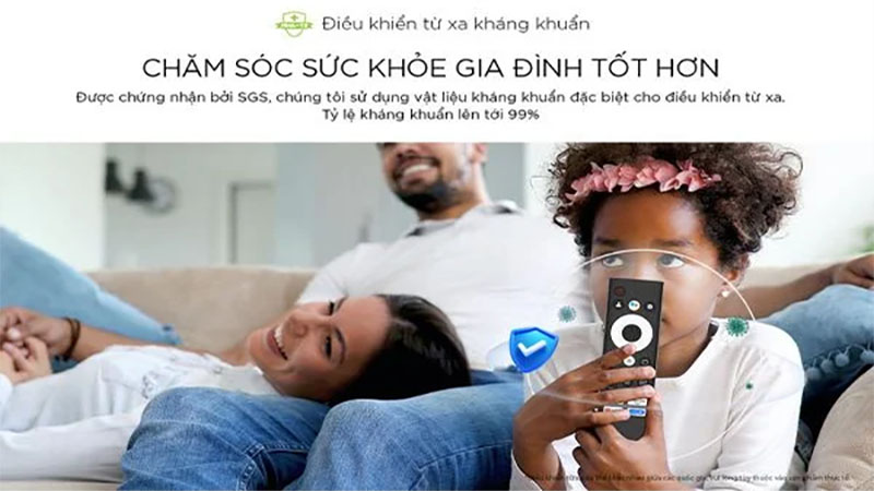 Google Tivi Coocaa 4K 55 inch 55Y73 - Hàng chính hãng