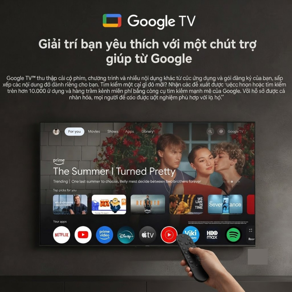 Google Tivi Xiaomi Mini LED 4K 98 inch L98MC-STWN - Hàng chính hãng