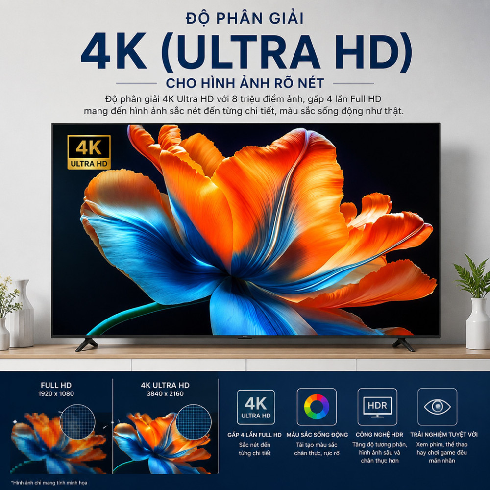 Google Tivi Xiaomi Mini LED 4K 98 inch L98MC-STWN - Hàng chính hãng