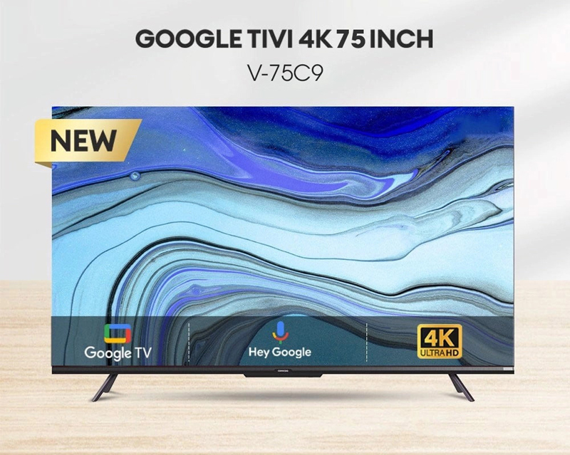 Google Tivi Coocaa 4K 75 inch 75C9 - Hàng chính hãng