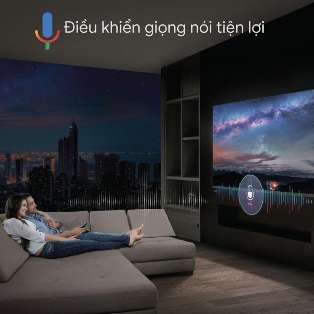 Google Tivi Qled Aqua 4K 85 inch AQT85S800UX - Hàng chính hãng