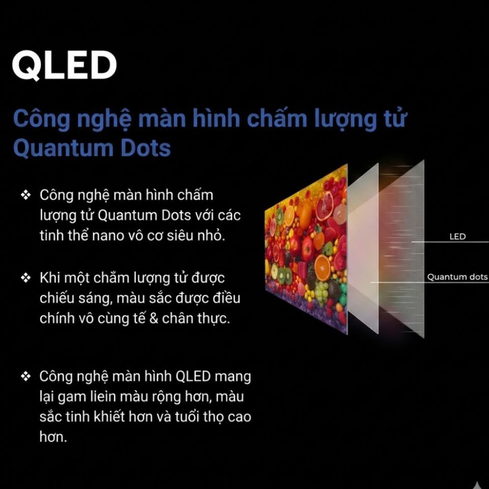 Google Tivi Qled Aqua 4K 85 inch AQT85S800UX - Hàng chính hãng