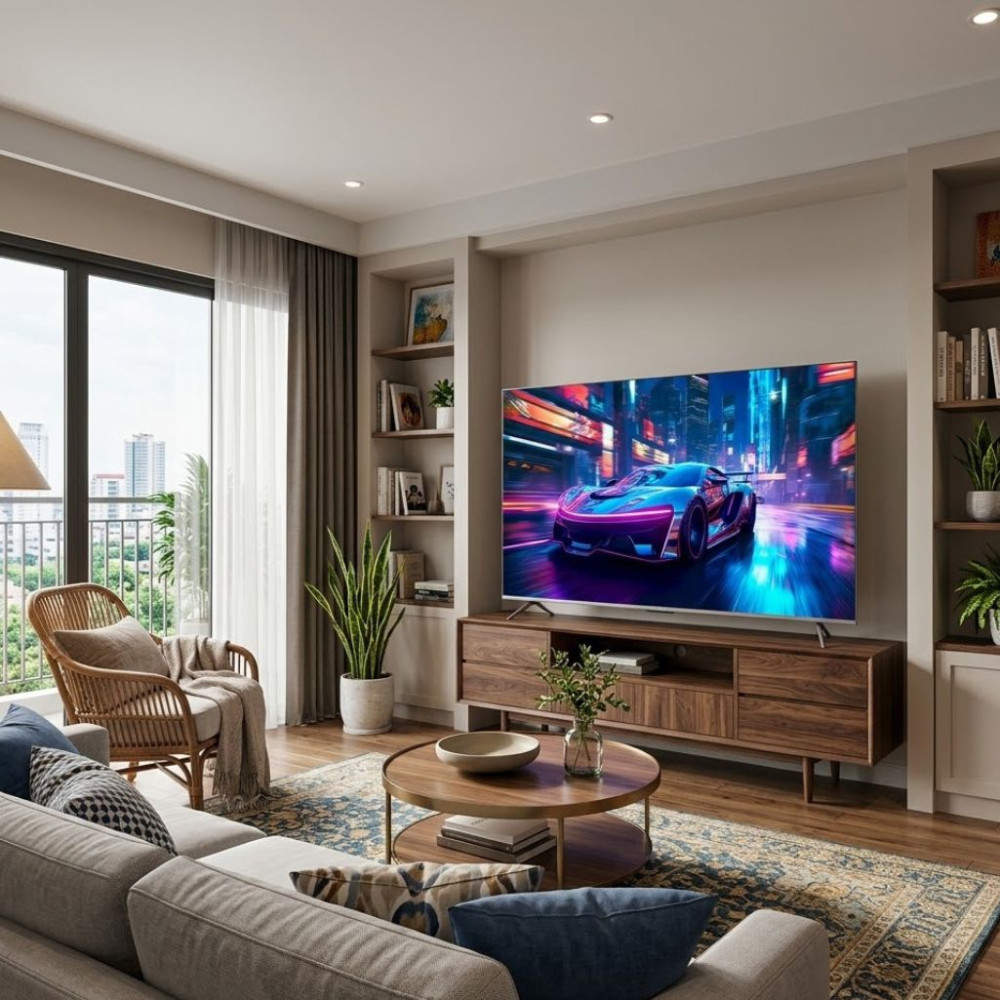 Google Tivi Qled Aqua 4K 85 inch AQT85S800UX - Hàng chính hãng