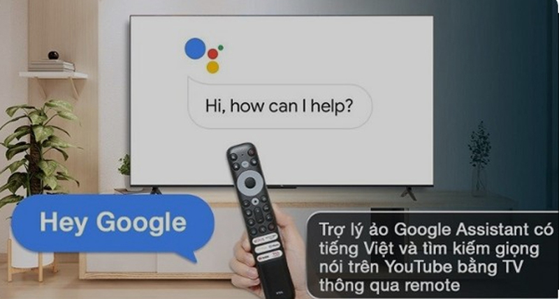 Google Tivi QLED TCL 4K 55 inch 55Q646 - Hàng chính hãng