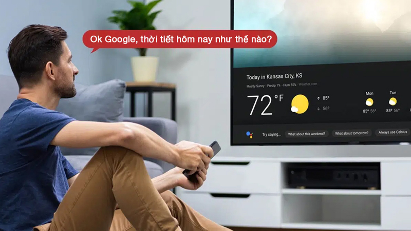 Google Tivi QLED TCL 4K 65 inch 65Q646 - Hàng chính hãng