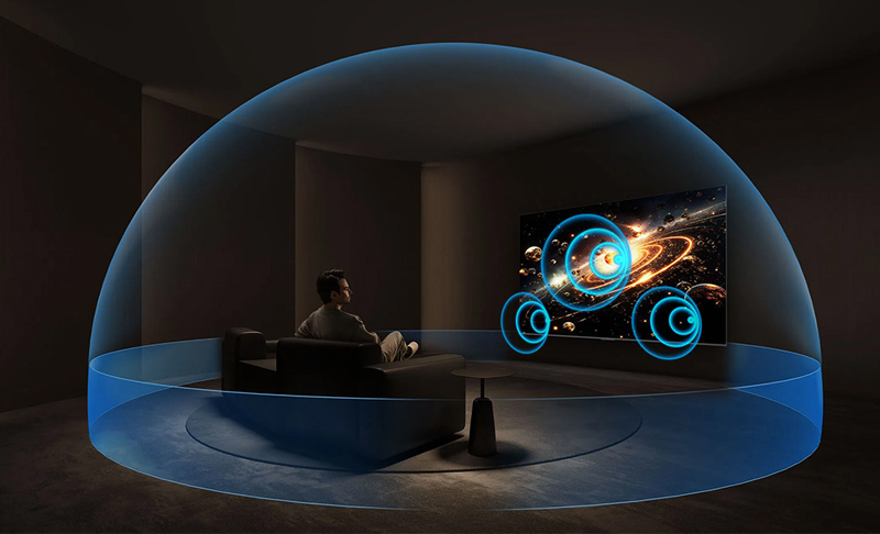 Google tivi TCL qd-mini LED 4K 98 inch 98C6K - Hàng chính hãng
