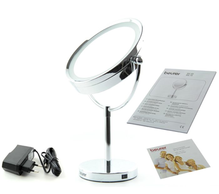 Gương trang điểm 2 mặt kèm đèn led Beurer BS69 - Hàng chính hãng
