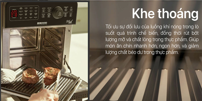 Khay nướng bít tết nồi chiên không dầu 2GOOD S19/S20 - Hàng chính hãng