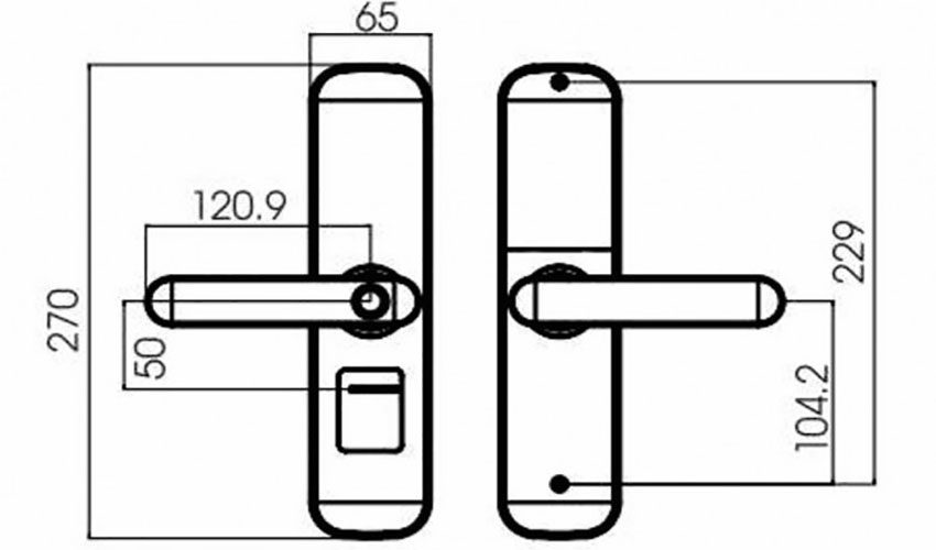 Khóa điện tử thông minh Kassler KL-668 - Hàng chính hãng
