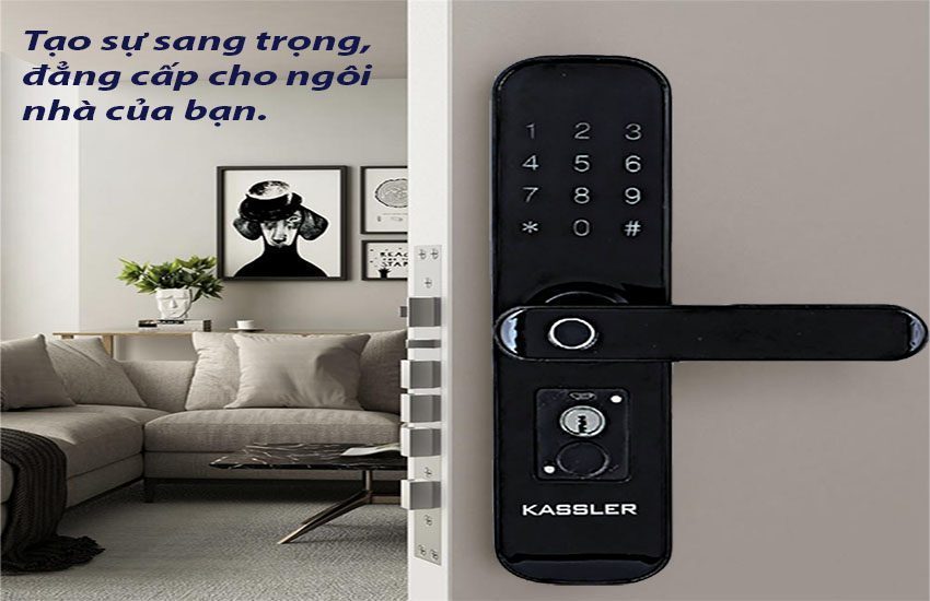 Khóa điện tử thông minh Kassler KL-668 - Hàng chính hãng