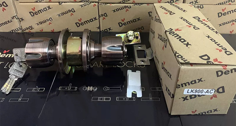 Khóa tay nắm tròn Demax LK900-AC - Hàng chính hãng