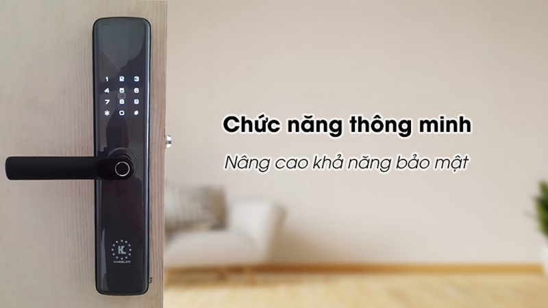 Khóa cửa điện tử Kassler KL-600 PG - Hàng chính hãng