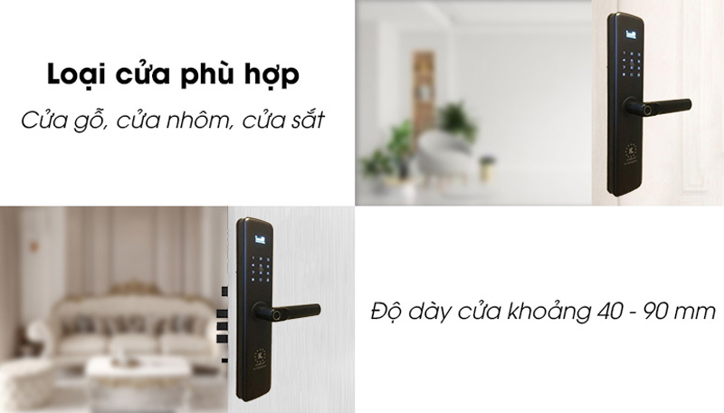 Khóa cửa điện tử Kassler KL-600 PG - Hàng chính hãng