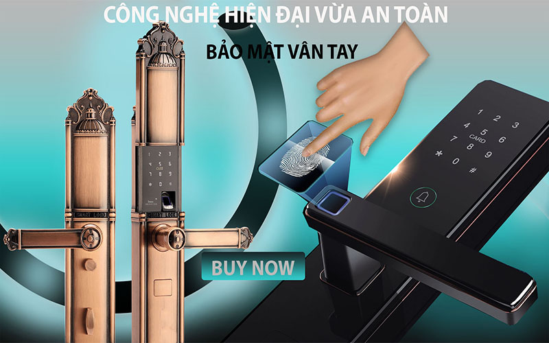 Khóa đại sảnh, biệt thự Demax SL821 - Hàng chính hãng