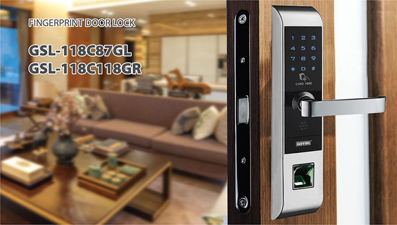 Khóa cửa điện tử Giovani GSL-118C87GL/GR - Hàng chính hãng
