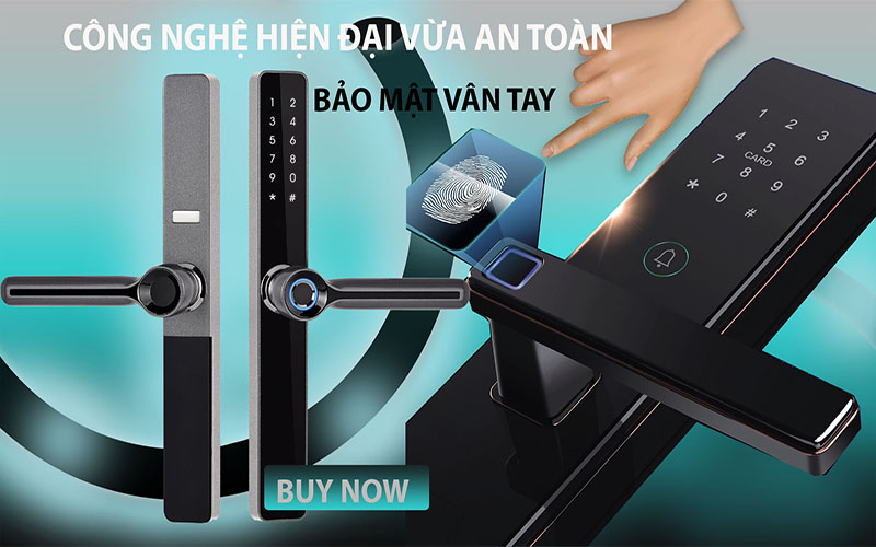 Khóa điện tử thông minh Demax SL102 - Hàng chính hãng