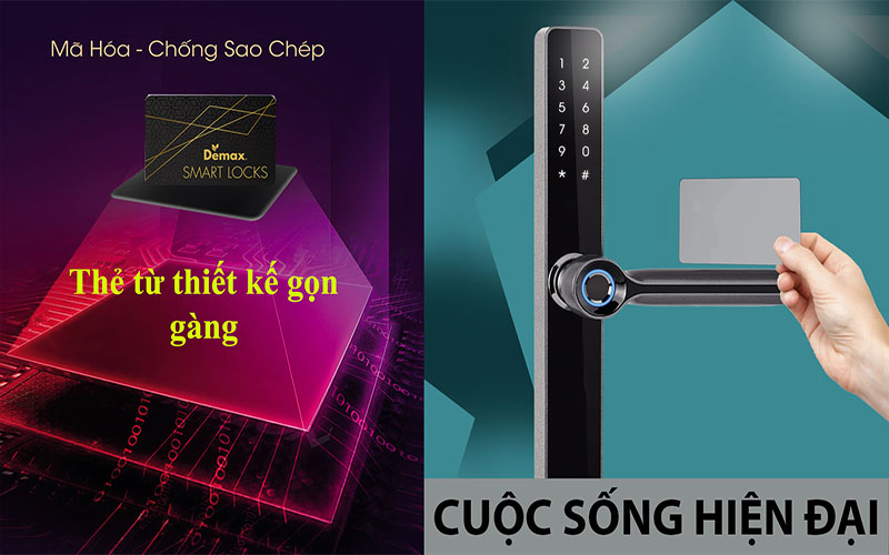 Khóa điện tử thông minh Demax SL102 - Hàng chính hãng