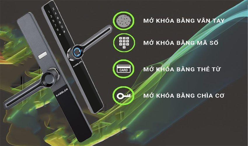 Khóa cửa điện tử thông minh Kassler KL-599 - Hàng chính hãng
