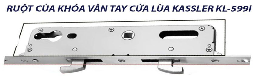 Khóa cửa điện tử thông minh Kassler KL-599I - Hàng chính hãng