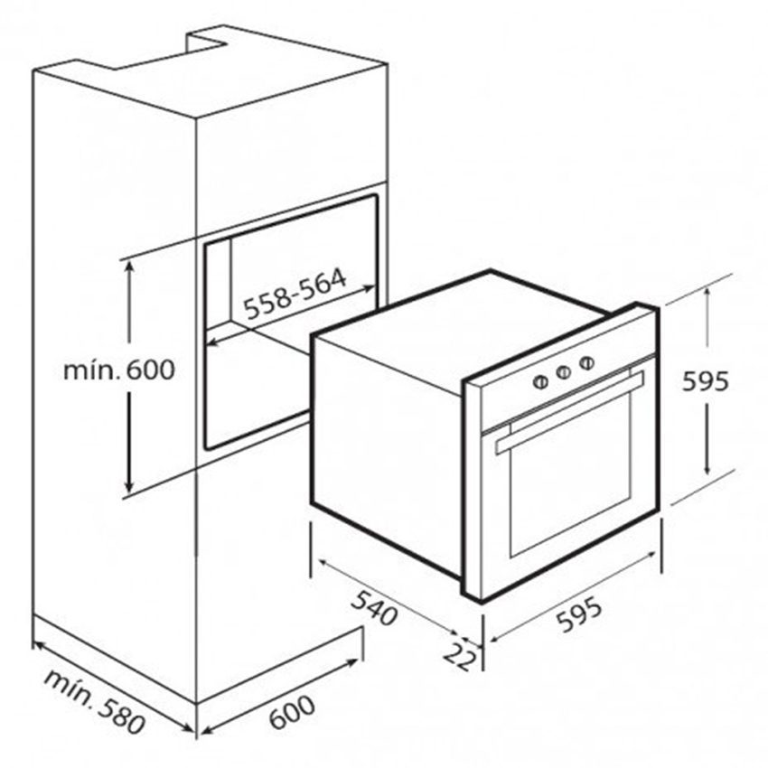 Lò nướng Teka HBB 735 - Hàng chính hãng