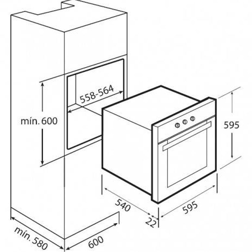 Lò nướng Teka HS-735 - Hàng chính hãng