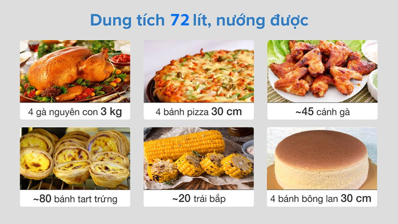 Lò nướng âm tủ Cata MT-8012-BK - Hàng chính hãng