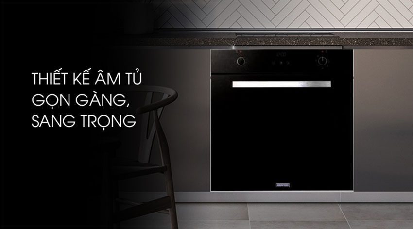 Lò nướng âm tủ Giovani GO-LB 60 PTT - Hàng chính hãng