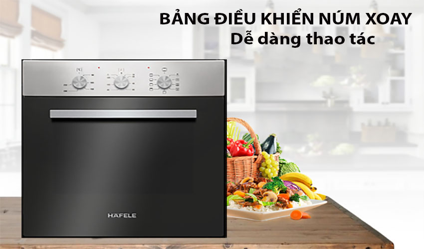 Lò nướng âm tủ Hafele HO-K60C 535.62.591 - Hàng chính hãng