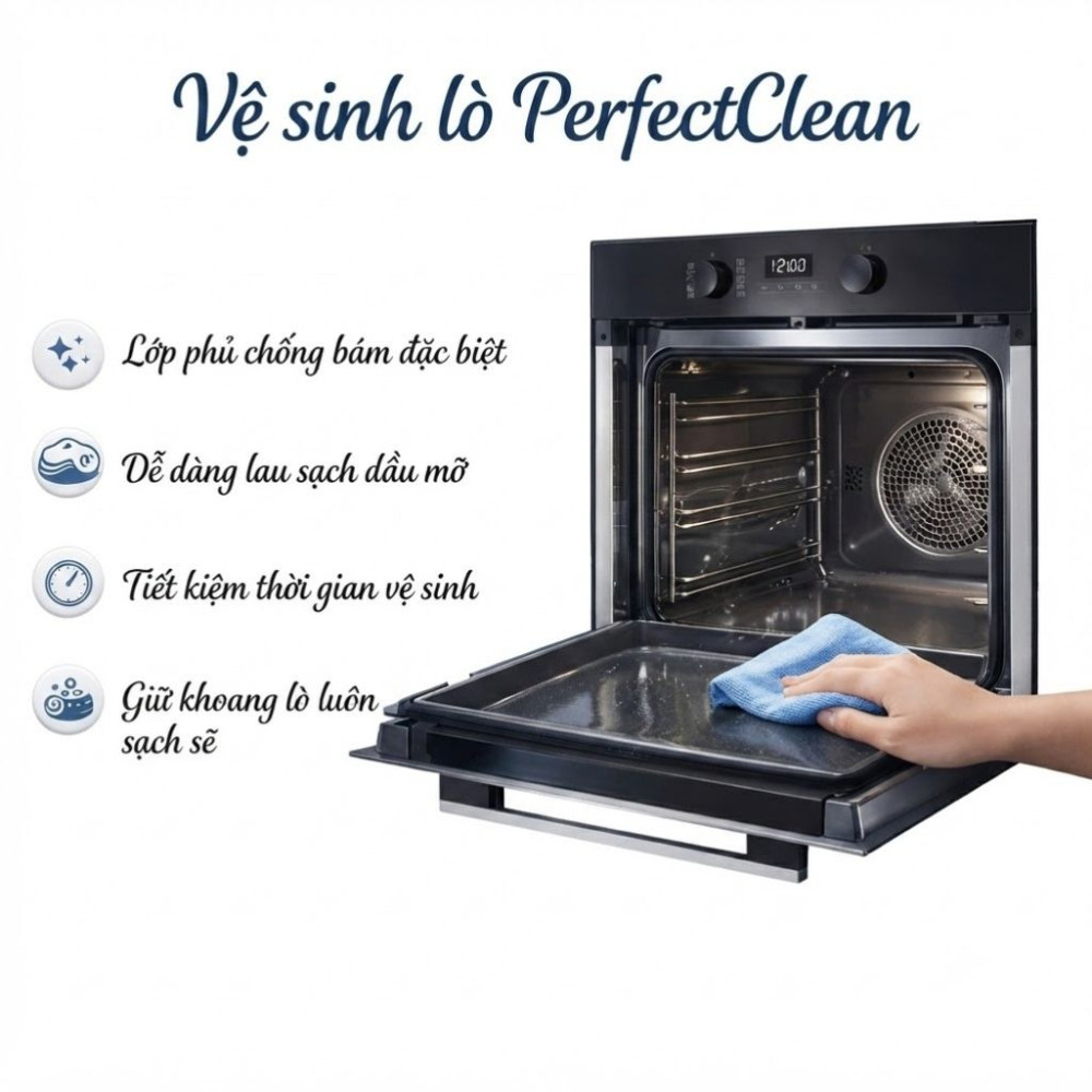 Lò nướng âm tủ Miele H 2455 B ACTIVE - Hàng chính hãng