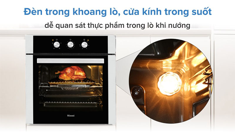 Lò nướng âm tủ Rinnai RO-E6104MA-EB - Hàng chính hãng