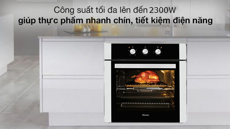 Lò nướng âm tủ Rinnai RO-E6104MA-EB - Hàng chính hãng