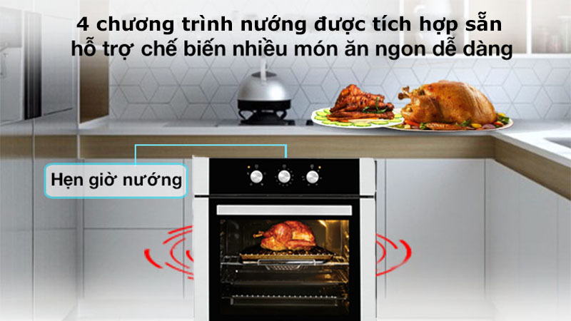 Lò nướng âm tủ Rinnai RO-E6104MA-EB - Hàng chính hãng