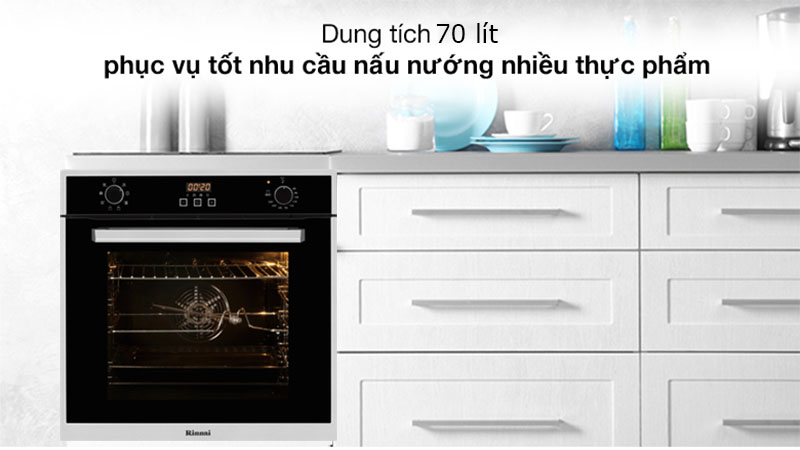 Lò nướng âm tủ Rinnai RO-E6208TA-EM - Hàng chính hãng