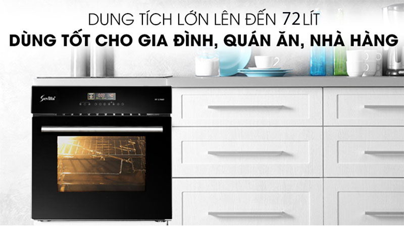 Lò nướng âm tủ Sevilla SV-LN663 - Hàng chính hãng