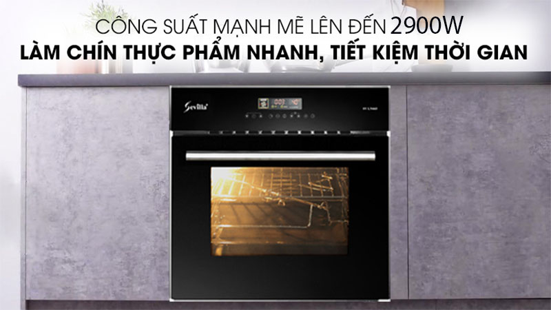 Lò nướng âm tủ Sevilla SV-LN663 - Hàng chính hãng