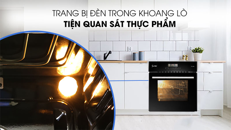 Lò nướng âm tủ Sevilla SV-LN663 - Hàng chính hãng