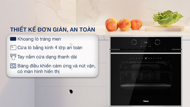 Lò nướng âm tủ Teka STEAK MASTER BK­SS - Hàng chính hãng
