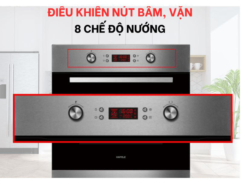 Lò nướng âm tủ Hafele HO-4KT70A 538.61.442 - Hàng chính hãng