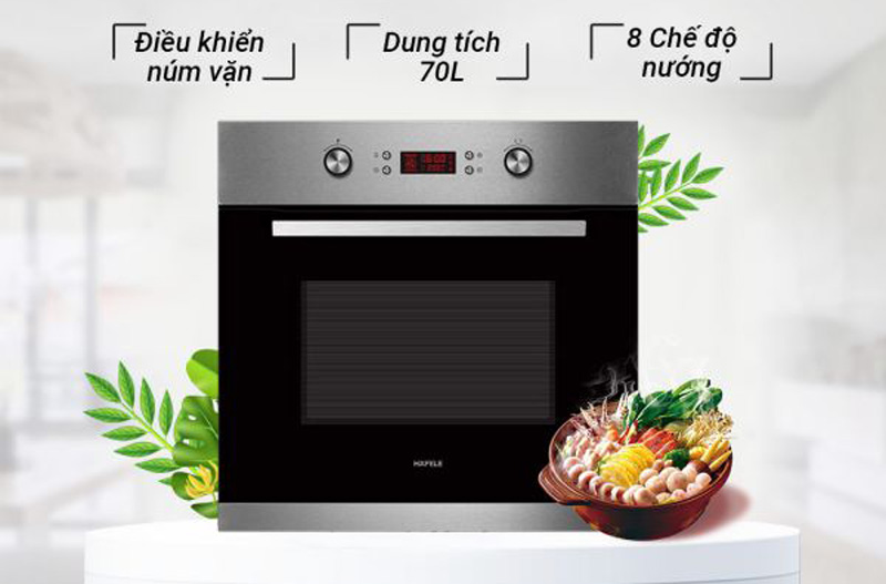 Lò nướng âm tủ Hafele HO-4KT70A 538.61.442 - Hàng chính hãng