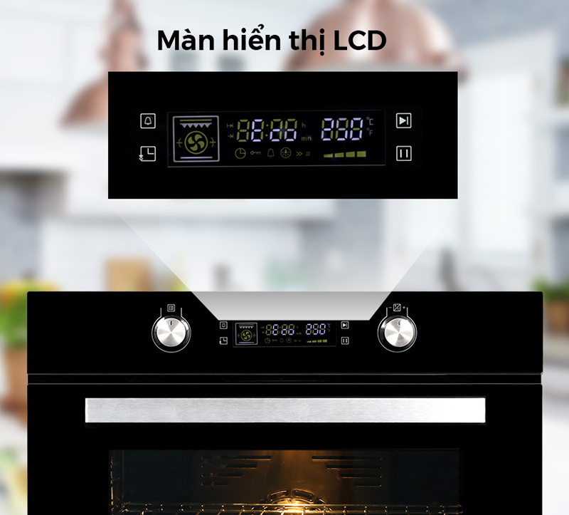 Lò nướng âm tủ Kocher KOEU-71S13F - Hàng chính hãng
