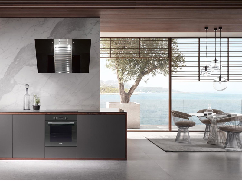 Lò nướng âm tủ Miele H2766B - Hàng chính hãng
