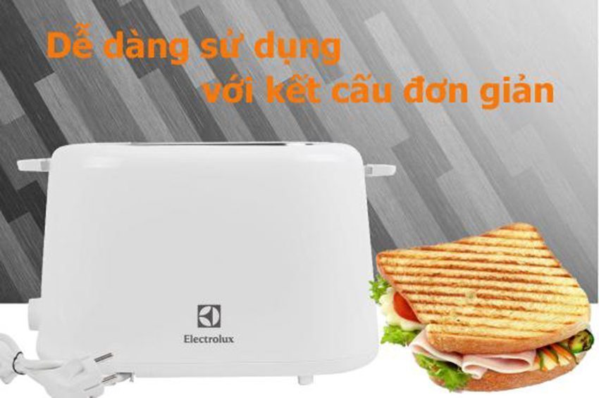 Lò nướng bánh mì Electrolux ETS1303W - Hàng chính hãng