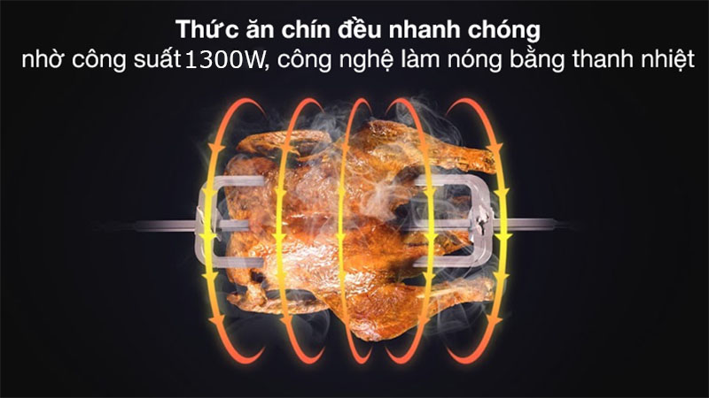 Lò nướng điện Comet CM6526 - Hàng chính hãng