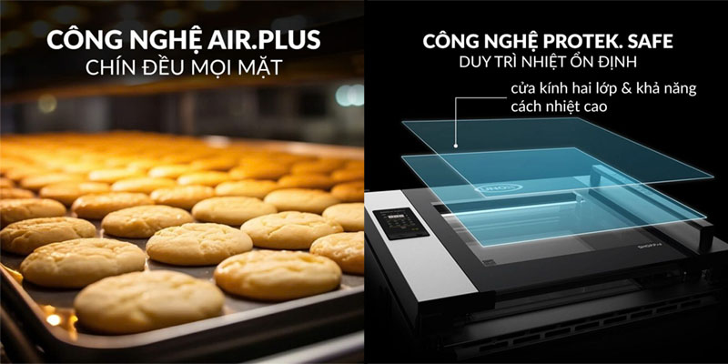 Lò nướng điện đối lưu Unox XEFT-04HS-ETDV - Hàng chính hãng