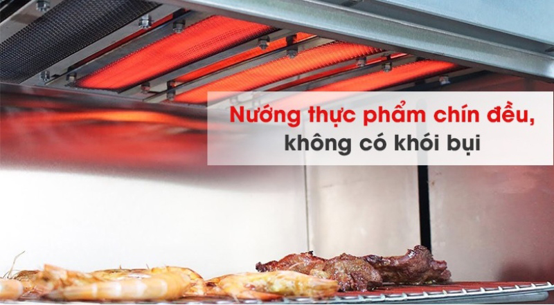 Lò nướng gas Rinnai R-92WSV - Hàng chính hãng