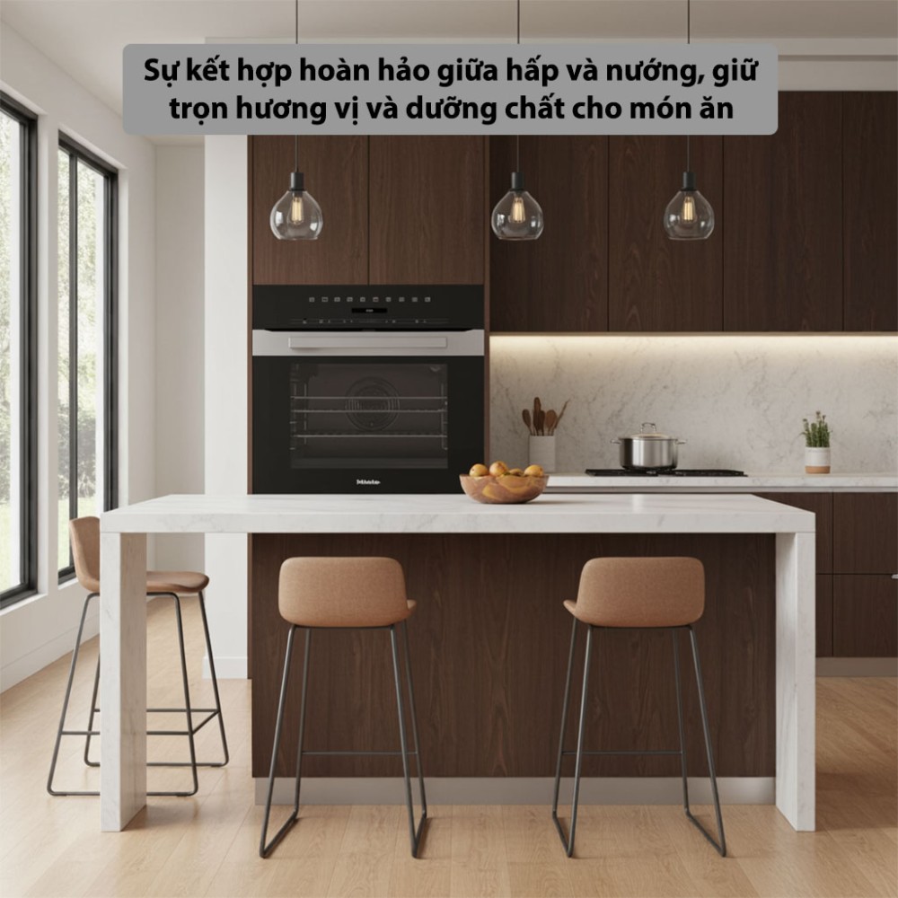 Lò nướng kèm hấp Miele DGC-7250 - Hàng chính hãng