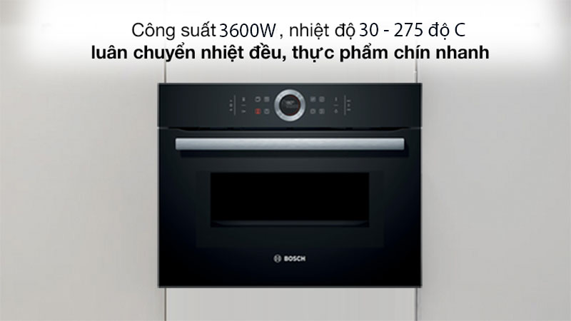 Lò nướng kèm vi sóng Bosch CMG633BB1 - Hàng chính hãng