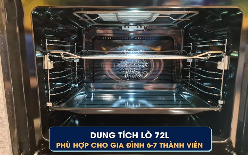 Lò nướng kết hợp vi sóng Malloca MOV-72 CB - Hàng chính hãng