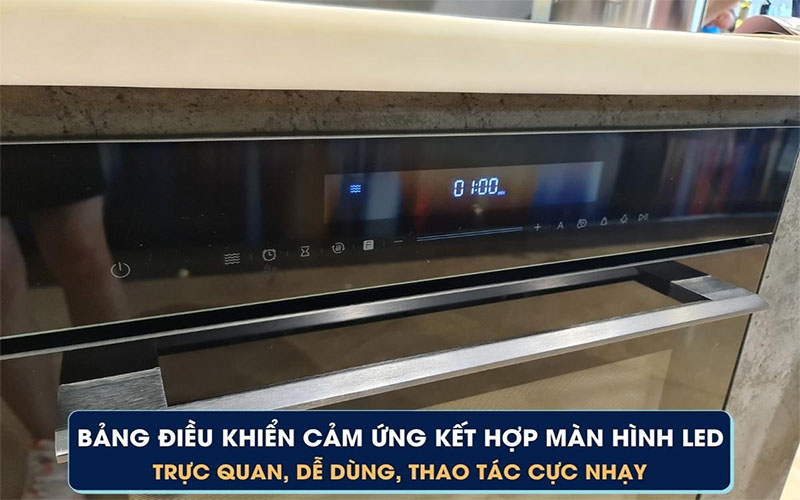 Lò nướng kết hợp vi sóng Malloca MOV-72 CB - Hàng chính hãng