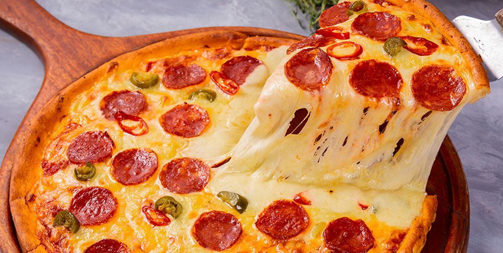 Lò nướng pizza băng chuyền dùng gas Hongling PZG-18H - Hàng chính hãng